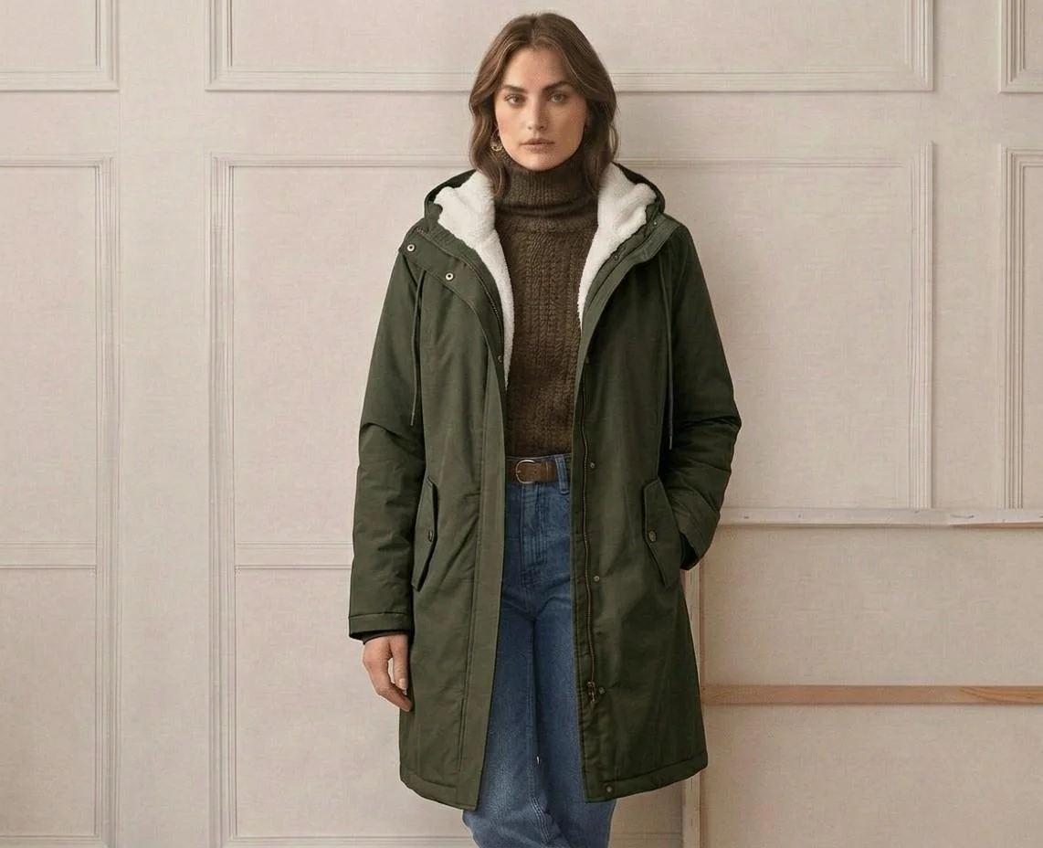 Amélie™ | Fleece-Lined Waterproof Parka