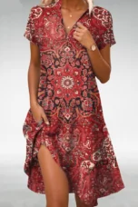 Violette | Asymmetric Hem Leopard Dress