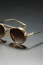 Thick Acetate Retro Sunglasses