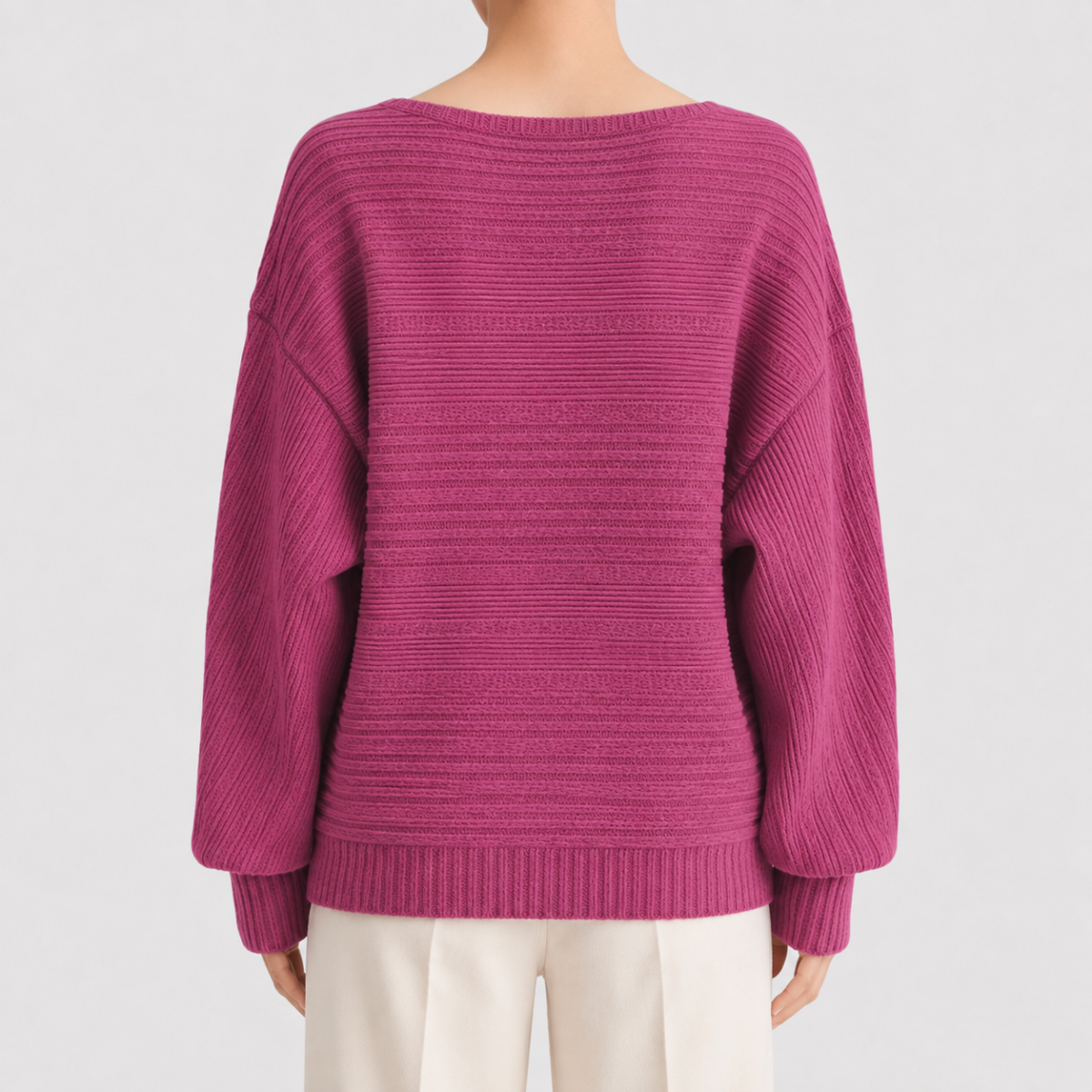 Jane | Fine Knit Crew Neck Tee
