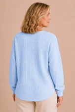 Florina | Textured Weave Wool Sweater
