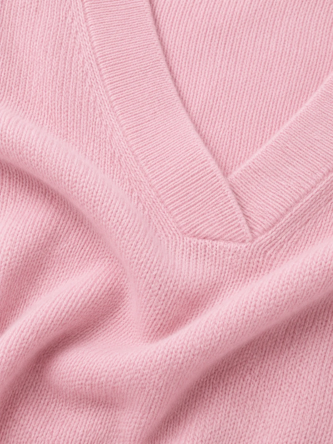 Louisa | Deep V-Neck Wool Sweater