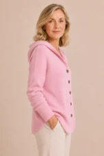 Marjolaine | Hooded Knit Cardigan