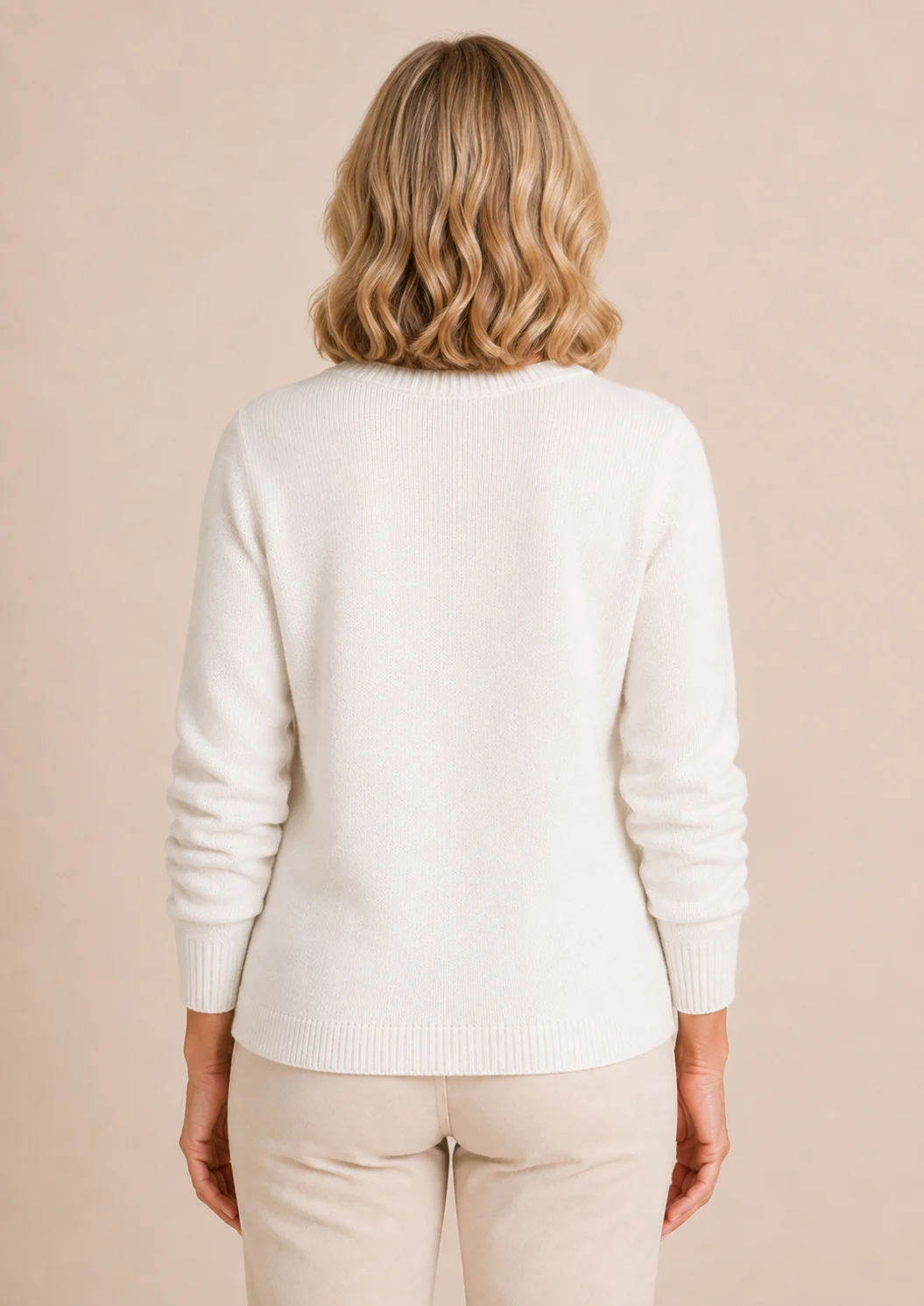 Elvire | Fine Knit Crew Neck Sweater