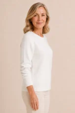 Elvire | Fine Knit Crew Neck Sweater