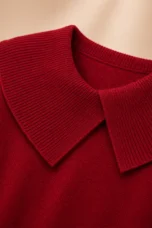 Urbaine | Ribbed Funnel Collar Sweater