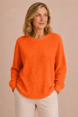 Florina | Textured Weave Wool Sweater