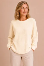 Florina | Textured Weave Wool Sweater