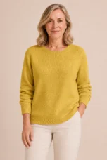 Elvire | Fine Knit Crew Neck Sweater