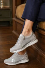 Gisele | Sequin Hidden Wedge Sneakers