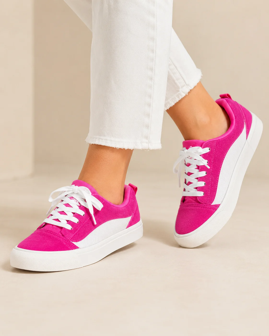 Rosalie | Canvas Low Top Sneakers