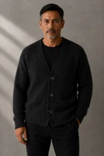 Noel | V Neck Button Knit Cardigan