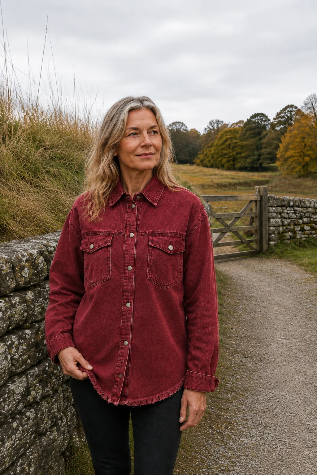 Genevieve | Heavy Denim Jacket, Roomy