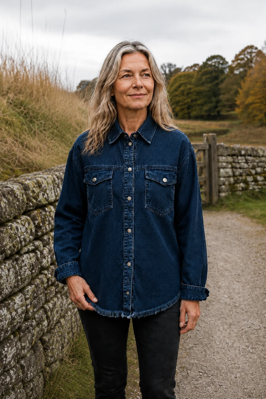 Genevieve | Heavy Denim Jacket, Roomy