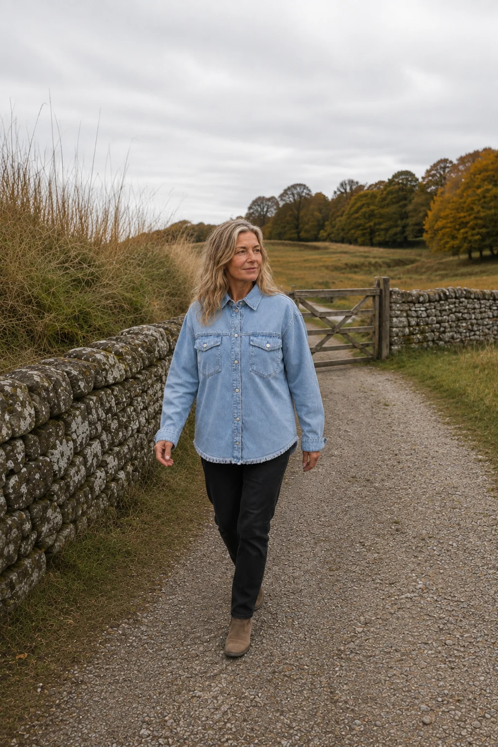 Genevieve | Heavy Denim Jacket, Roomy