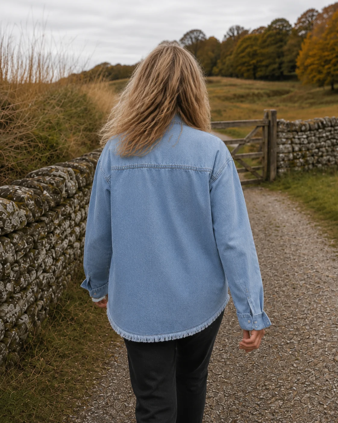 Genevieve | Heavy Denim Jacket, Roomy