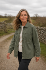 Jocelyne | Washed Denim Jacket