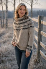 Selina | Nordic Knit Wool Sweater
