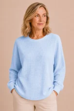 Florina | Textured Weave Wool Sweater