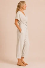 Corinna | Draped Waist V-Neck Dress