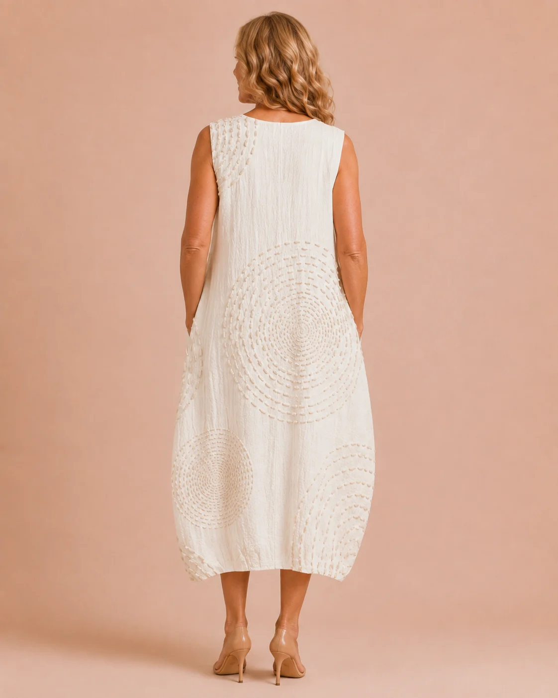 Eveline | Open Crochet Knit Maxi Dress