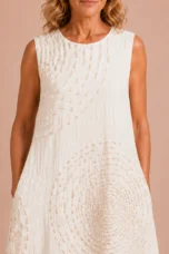 Eveline | Open Crochet Knit Maxi Dress