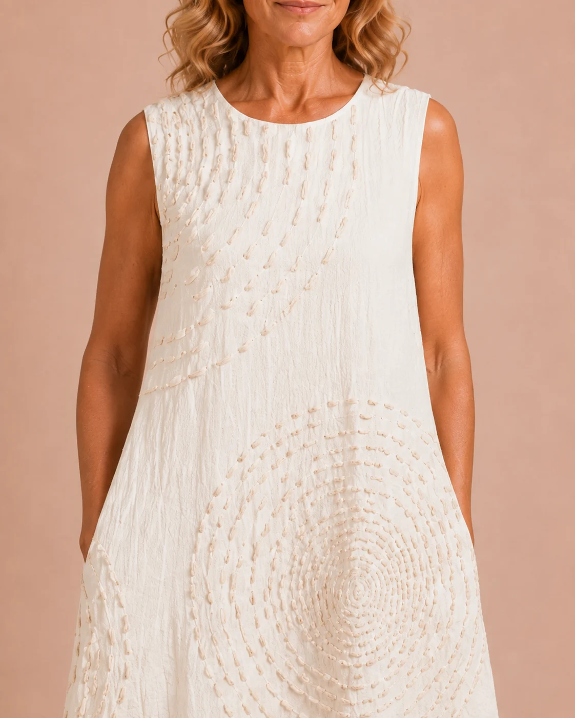 Eveline | Open Crochet Knit Maxi Dress