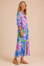 Rosine | Unlined Floral Maxi Dress