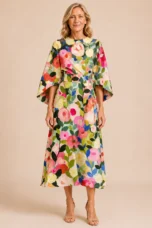 Léonora | Tailored Bodice Flared Dress