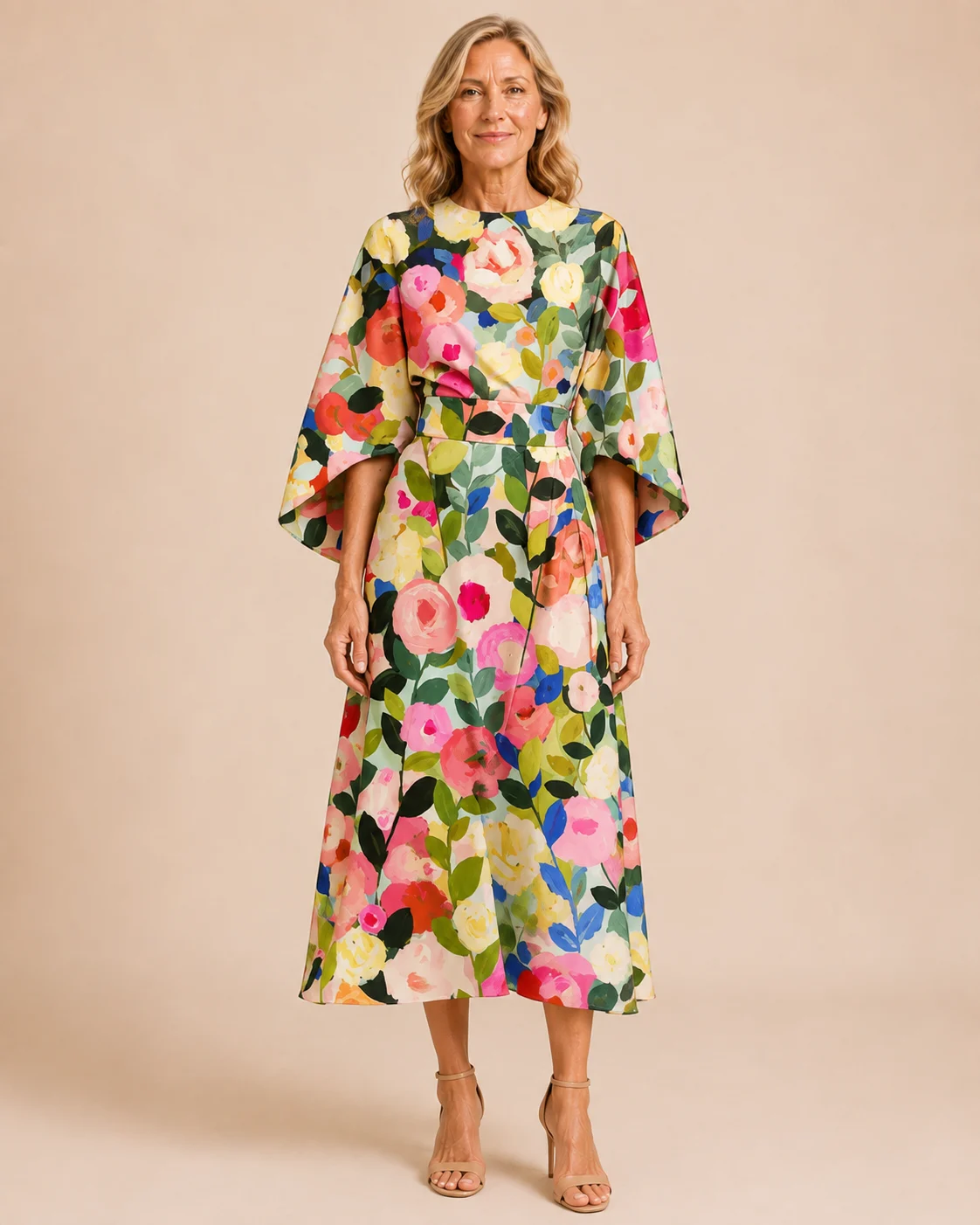 Léonora | Tailored Bodice Flared Dress