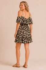 Imelda | Leopard Print Slip Dress