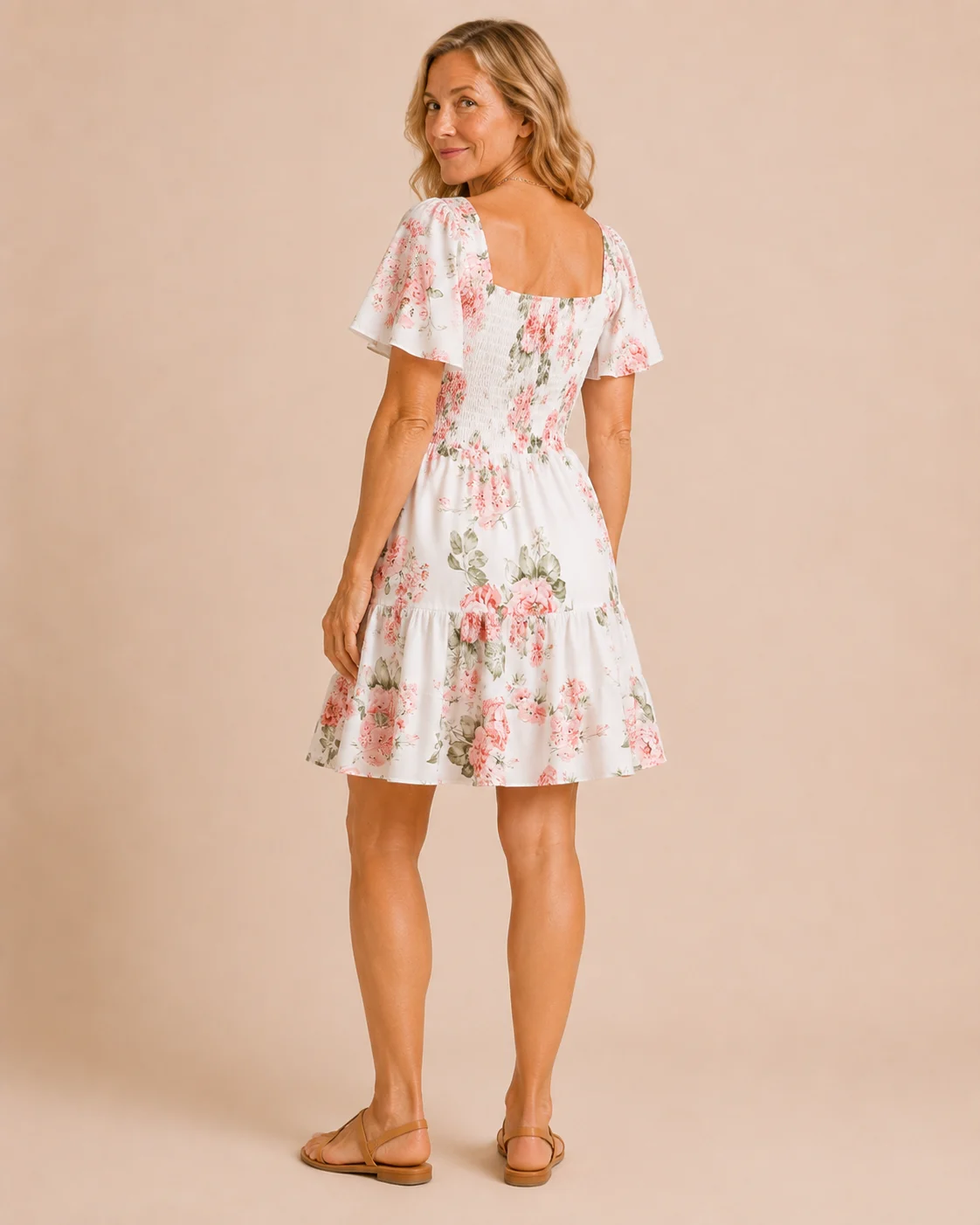 Sylvine | Waist Tie Floral Dress