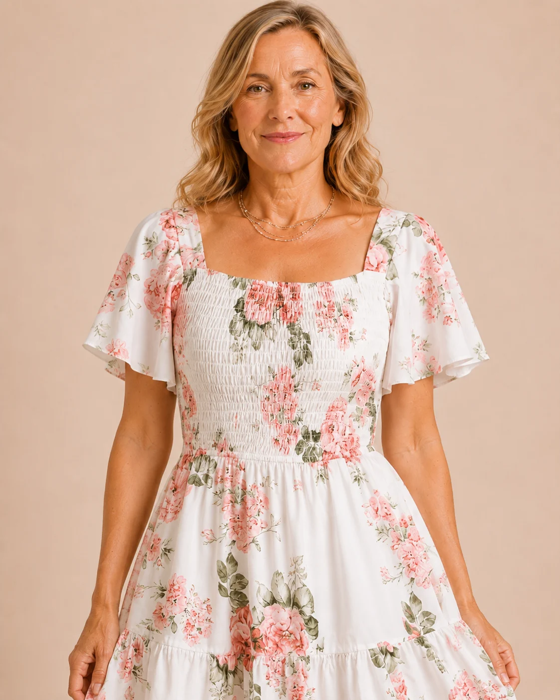 Sylvine | Waist Tie Floral Dress