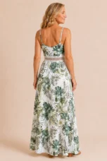 Angélina | Adjustable Strap Maxi Dress