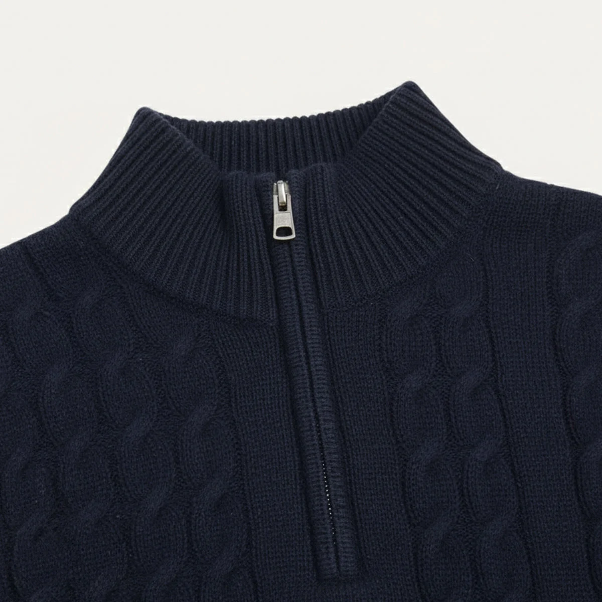 Bonaventure | Cable Knit Half Zip