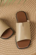 Frieda | Narrow Strap Flat Sandals