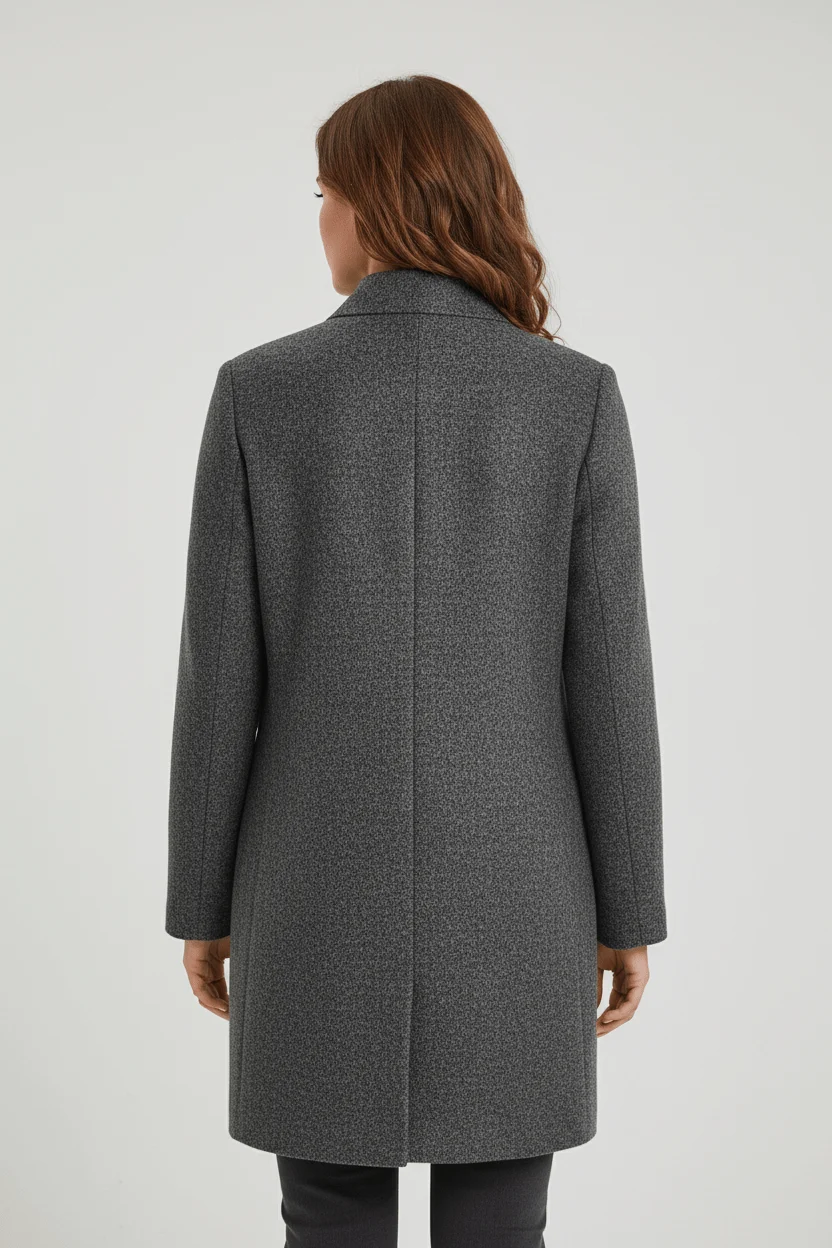 Sidonie | Wool-Blend Overcoat, To the Knee