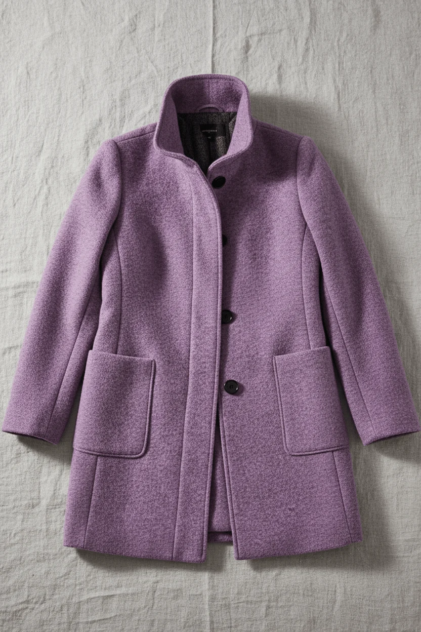 Sidonie | Wool-Blend Overcoat, To the Knee