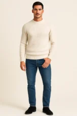 Martin | 100% Cashmere Raglan Crew Neck