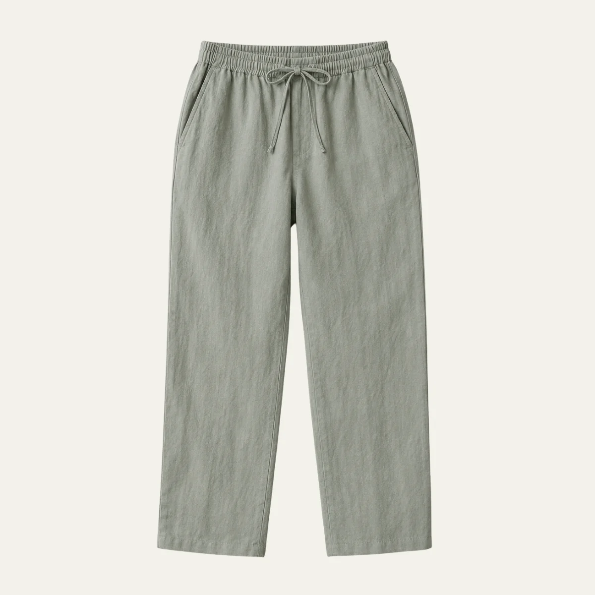 Harriet | Linen Elastic Waist Trousers