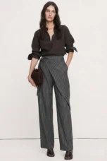 Paquerette | Cotton Pinstripe Trousers