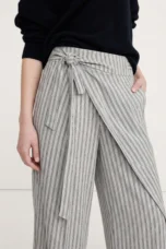 Paquerette | Cotton Pinstripe Trousers