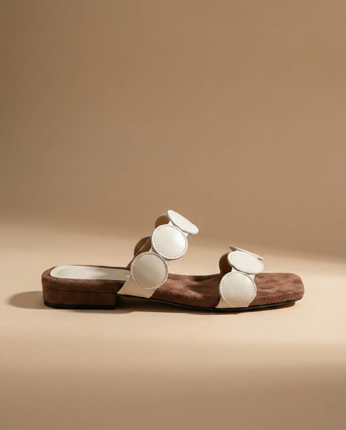Rosella | Croc Embossed Suede Mules