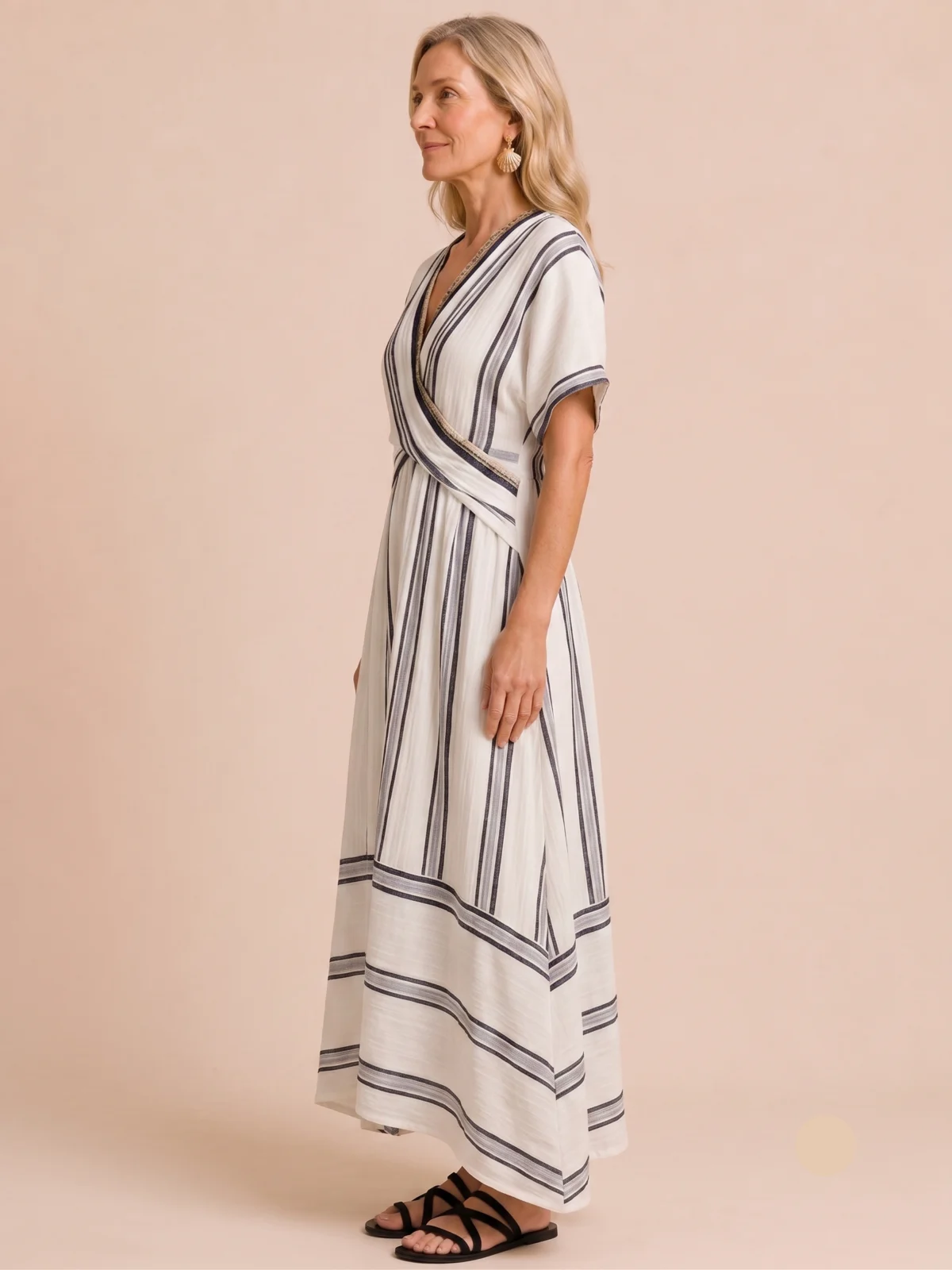 Léandrine | Kimono Sleeve Maxi Dress
