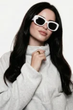 Gradient Lens Oversized Sunglasses