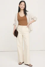 Johanne | High Waist Wide Leg Denim Jeans