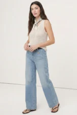 Johanne | High Waist Wide Leg Denim Jeans