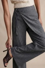 Paquerette | Cotton Pinstripe Trousers