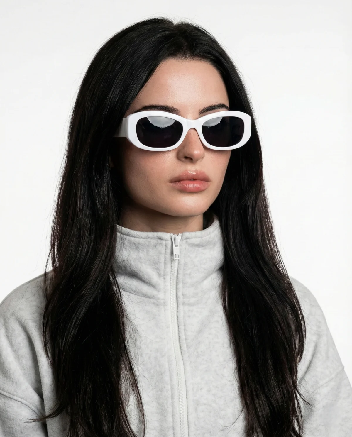 Gradient Lens Oversized Sunglasses
