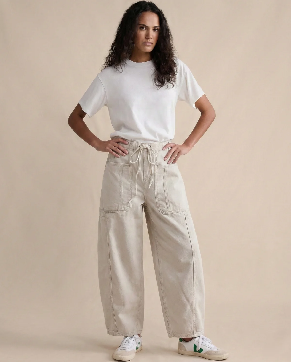 Maryse | Pull-On 100% Cotton Denim Jeans
